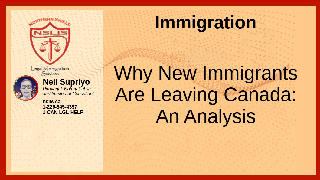 Why Canada Immigrants Are Leaving
